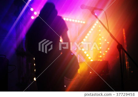 Blurred rock music abstract background Blurred rock music abstract background 37729458