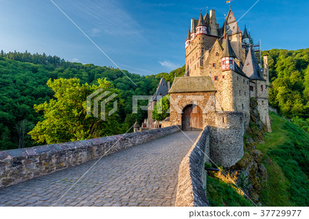 Burg Eltz castle in Rhineland-Palatinate, Germany. Burg Eltz castle in Rhineland-Palatinate, Germany. 37729977
