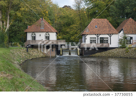 Water mill in Winterswijk in the Netherlands. Water mill in Winterswijk in the Netherlands. 37730055