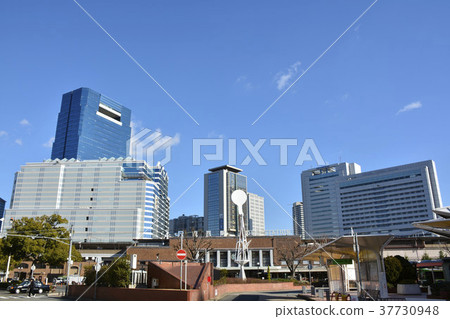 神戶站前的城市風光 37730948