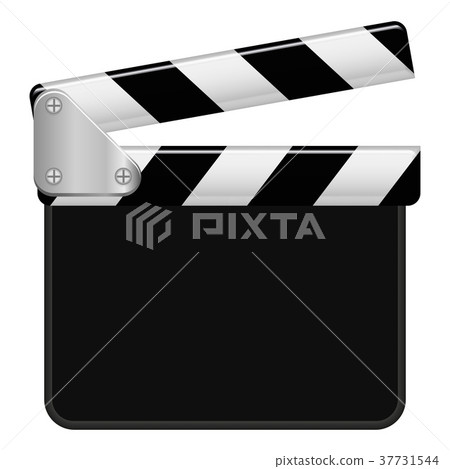 Illustration Vector Clapperboard with copyspace Illustration Vector Clapperboard with copyspace 37731544