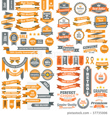 Vintage Retro Vector Logo for banner 37735006