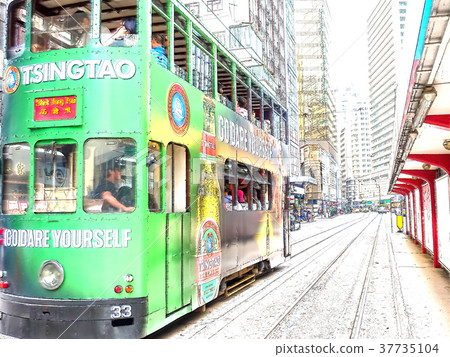 Hong Kong tram 37735104