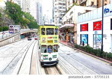 Hong Kong tram 37735115