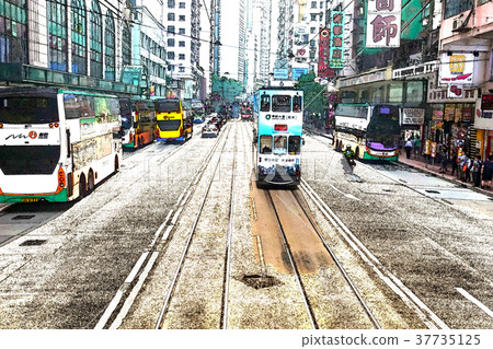香港電車 香港電車 37735125