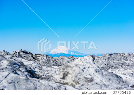 [Kanagawa] Mt. Fuji and the rocky area 37735456