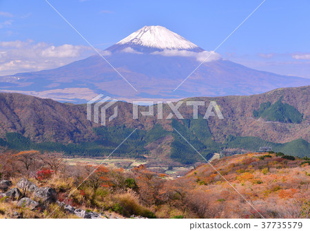 從Owakudani-777937的秋天風景 37735579