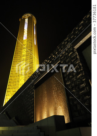 Strait dream tower (night view) 37736181