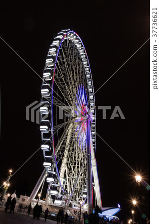 Paris Big wheel, Eiffel Tower, Obelisque Paris Big wheel, Eiffel Tower, Obelisque 37736621