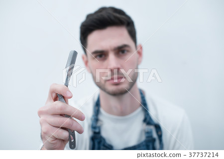 Man in the barbershop Man in the barbershop 37737214