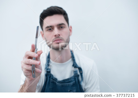 Man in the barbershop Man in the barbershop 37737215