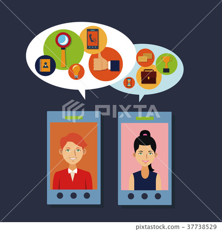 Social network icons Social network icons 37738529