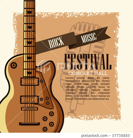Rock musica festival flyer Rock musica festival flyer 37738883