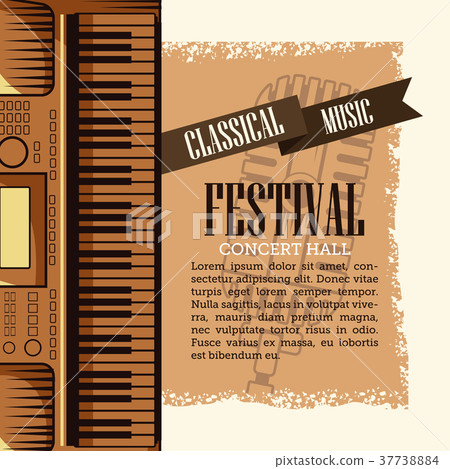 Classical music festival flyer Classical music festival flyer 37738884