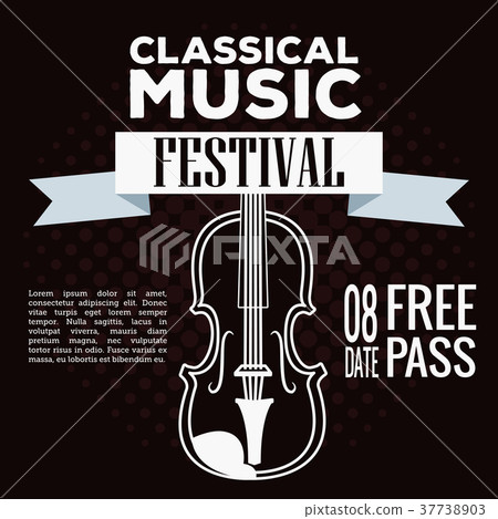Classical music festival flyer Classical music festival flyer 37738903