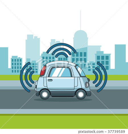 Car gps   tracker  technology 37739589