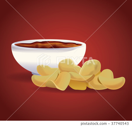 Potato chips snacks Potato chips snacks 37740543
