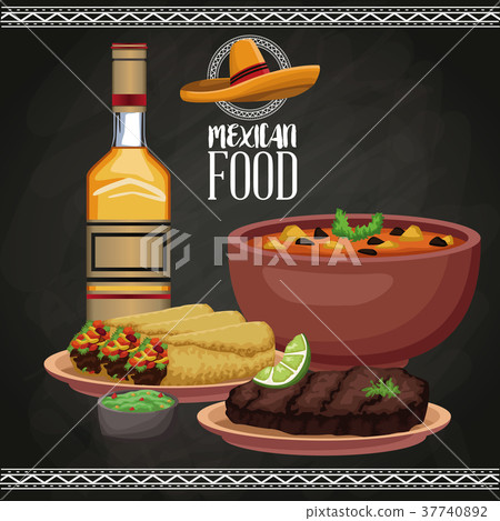 Mexican food brochure 37740892