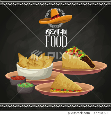 Mexican food brochure 37740922
