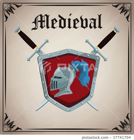Medieval emblem insignia Medieval emblem insignia 37741704