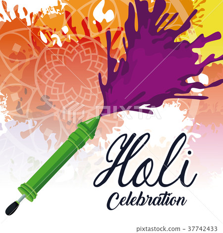 Holi celebration design Holi celebration design 37742433