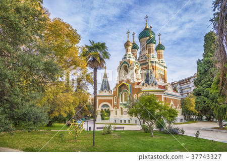 Russian orthodox church in Nice, France Russian orthodox church in Nice, France 37743327