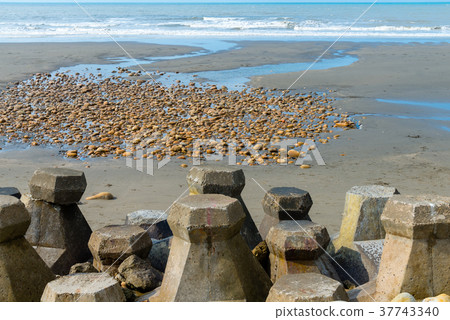 Seascape seaside view Seaside wave mass Tetrapod Tetrapod Shatan beach Sandy beach Seascape seaside view Seaside wave mass Tetrapod Tetrapod Shatan beach Sandy beach 37743340