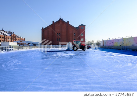 橫濱雪化妝（2018年1月）紅磚倉庫溜冰場 37743687