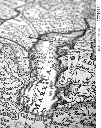 Old Map Caspian Sea Old Map Caspian Sea 37744184