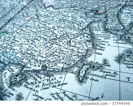 舊地圖中國和台灣 37744549