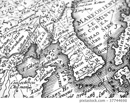 舊地圖朝鮮半島 37744698