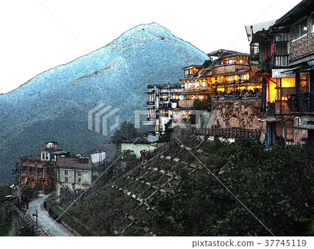 Jiufen Mountain City 37745119
