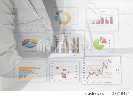 Business image graph Business image graph 37748455