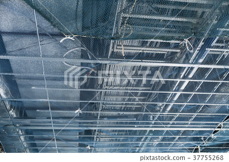 metal cable conduit flex pipe at ceiling 37755268