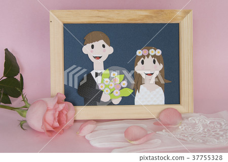 Wedding greeting card Wedding greeting card 37755328