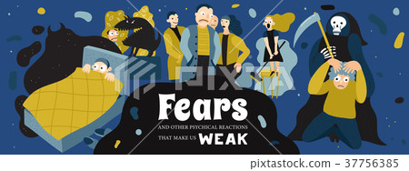 Human Fears Illustration 37756385