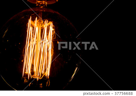 vintage hot tungsten filament light bulb lighting 37756688