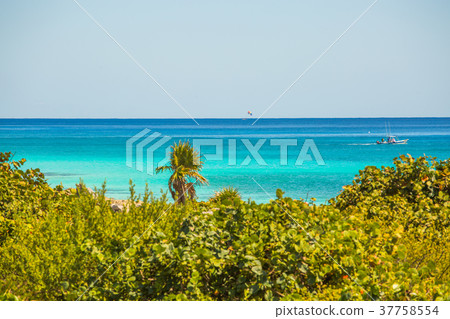 Mexico. View from the beach 37758554