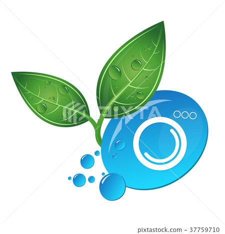 Bio cleaning symbol for business 37759710