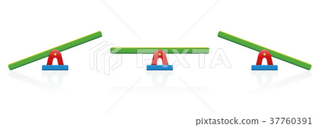 Seesaw Balance Scale Colorful 37760391