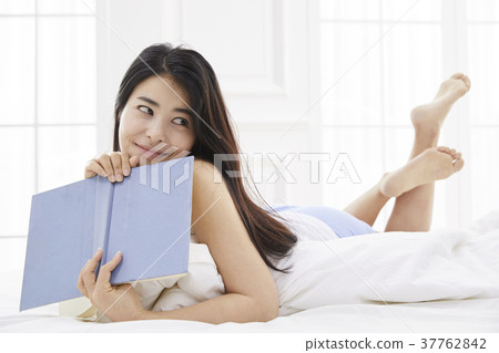 房子，臥室，生活，婦女，韓國人 37762842