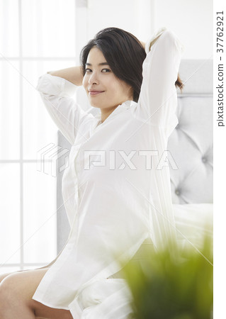 房子，臥室，生活，婦女，韓國人 37762921