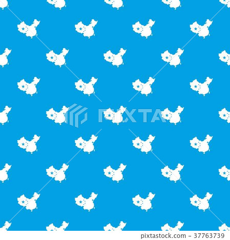 Map of China pattern seamless blue Map of China pattern seamless blue 37763739
