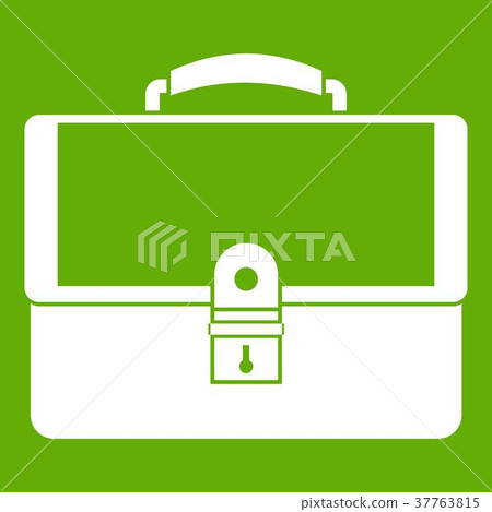 Briefcase icon green - Stock Illustration [37763815] - PIXTA