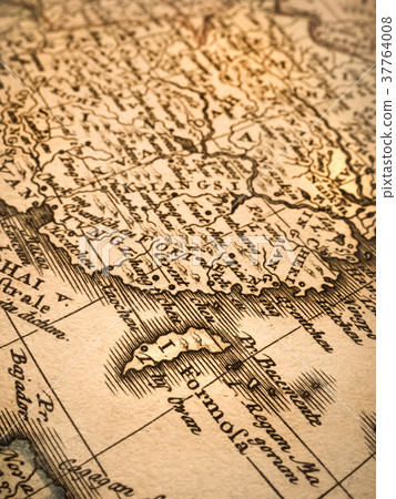 舊世界地圖台灣 37764008