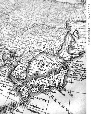 舊世界地圖日本 37764565