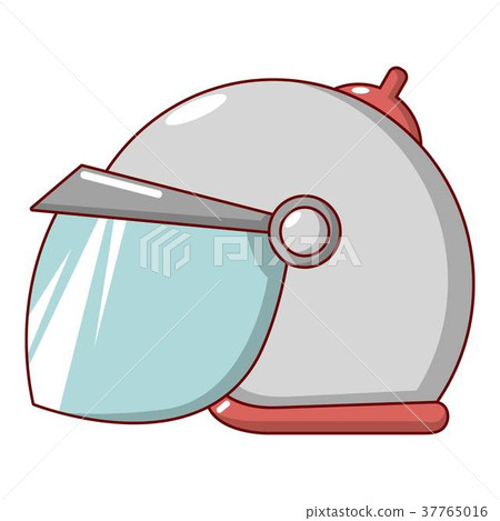 Motorcycle helmet scooter icon, cartoon style Motorcycle helmet scooter icon, cartoon style 37765016
