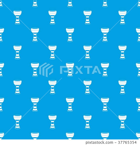 African drum pattern seamless blue African drum pattern seamless blue 37765354