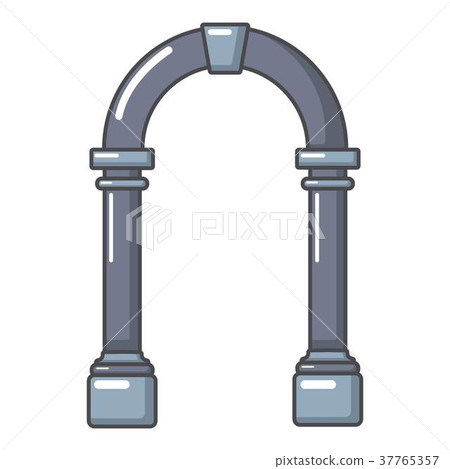 Archway concrete icon, cartoon style 37765357