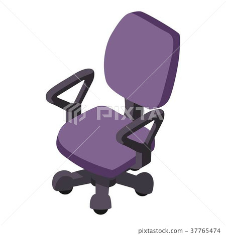 Office chair icon, isometric style - Stock Illustration [37765474] - PIXTA